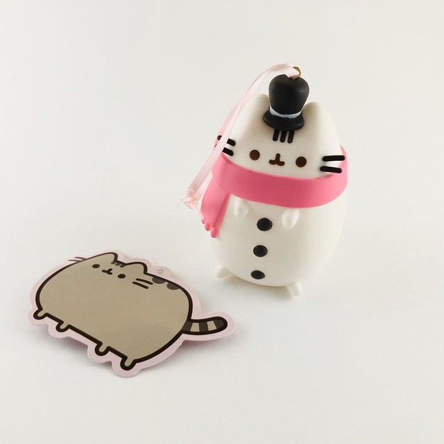 pusheen snowman plush