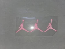 3 REFLECTIVE JORDAN JUMPMAN Logo Iron On Decal / FREE SHIPPING in the US DIY