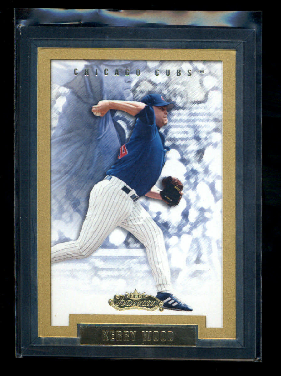 KERRY WOOD 2002 FLEER SHOWCASE #109 LEGACY COLLECTION #063/175 AD1007