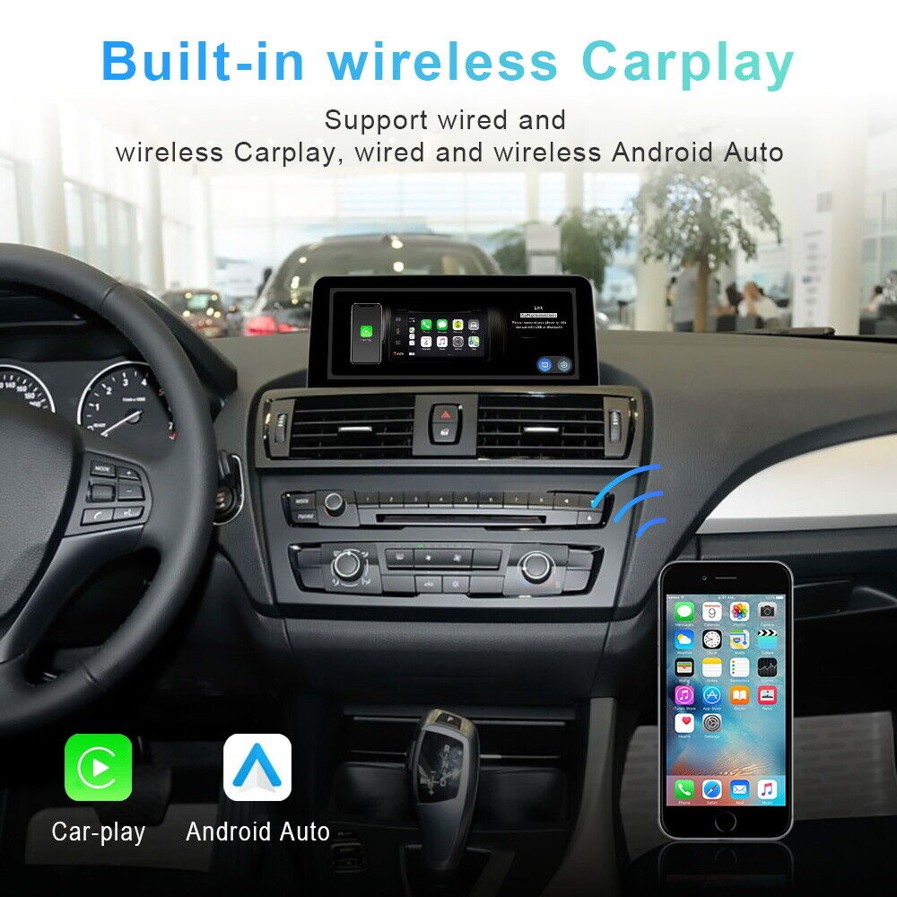 Android 11 Car GPS Multimedia Wireless Carplay 4+64GB For BMW X1 E84 With  iDrive