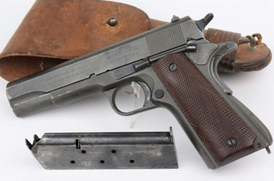 USAWW II Photo --- Army Colt 1911a1-1943 WWII US .45 Pistol.. | eBay