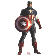 CAPTAIN AMERICA Marvel Timeless Collection CARDBOARD CUTOUT Standup Standee 