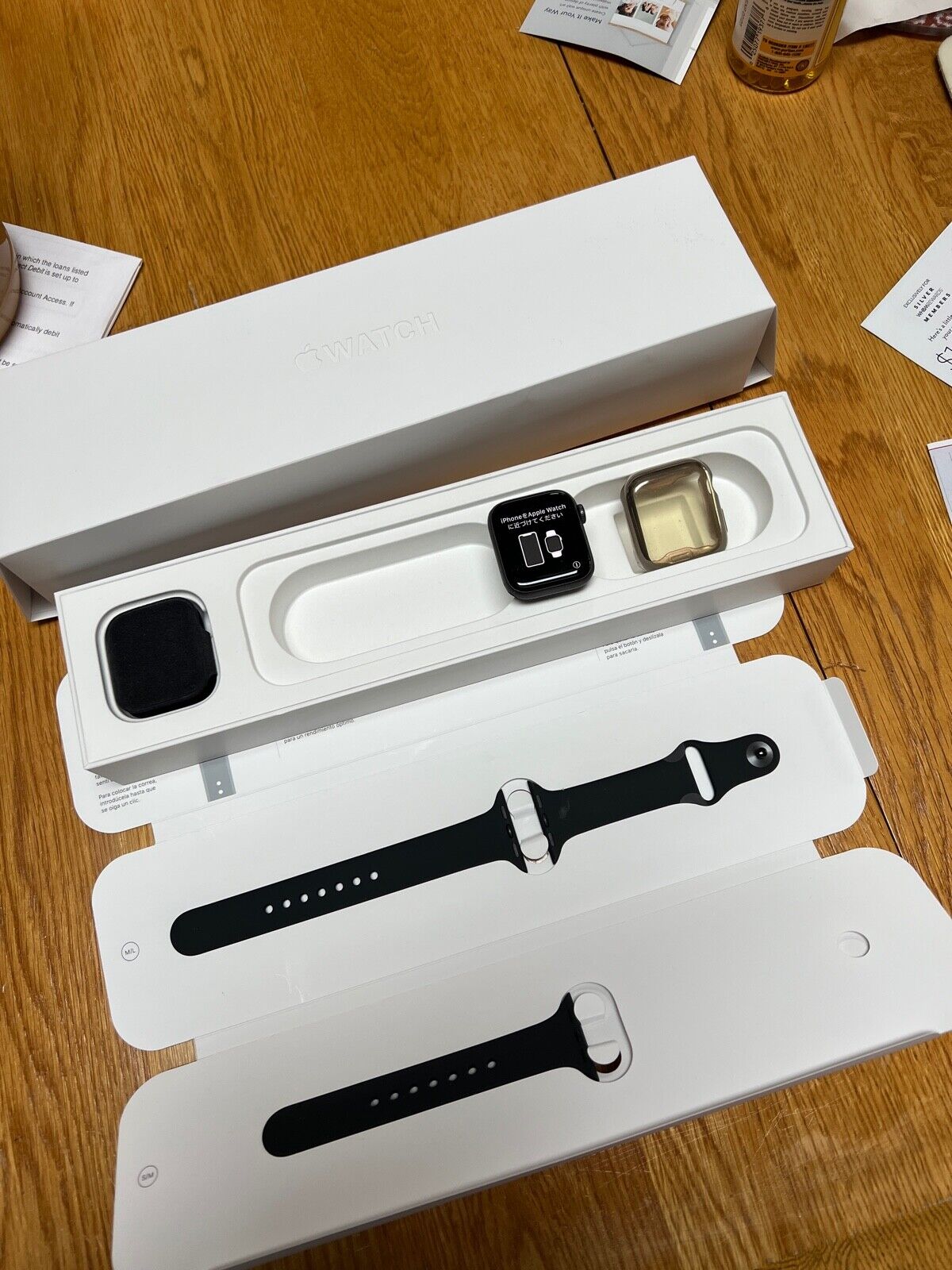 スマートフォン/携帯電話 その他 Apple Watch Series 4 40 mm Space Gray Aluminum Case with Black 