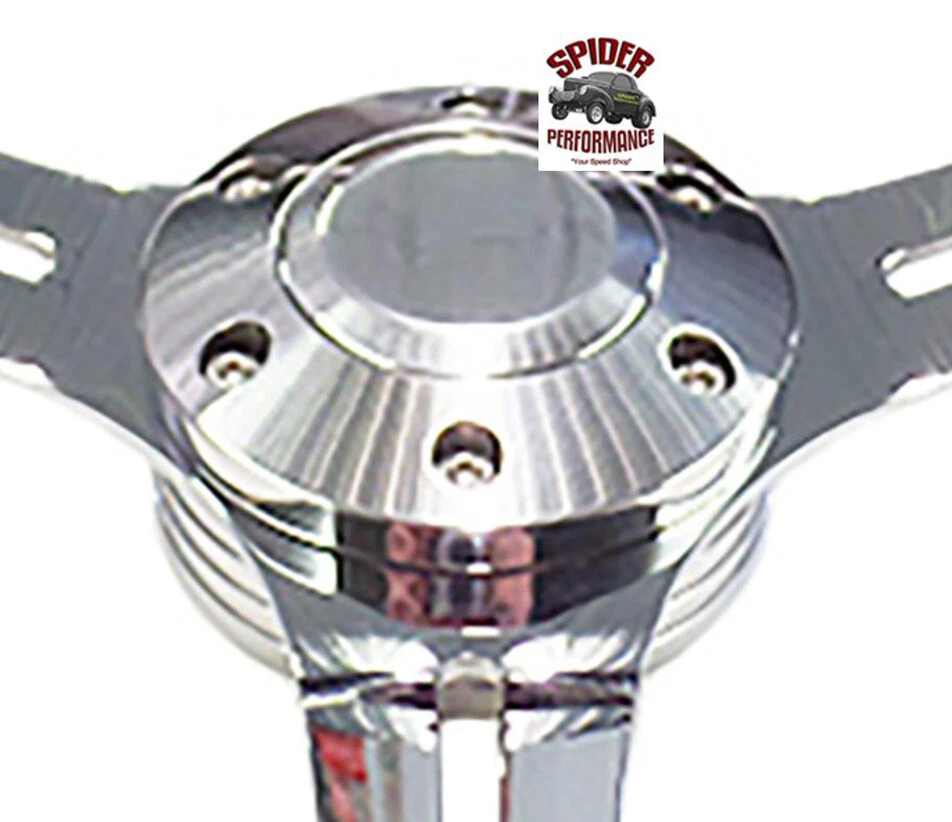 Volante Pontiac 1969-1989 14" vintage madera caoba Foto 3 de 4