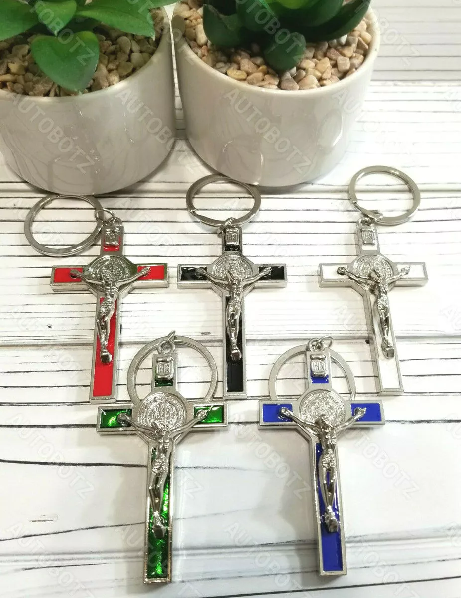 Crucifix keychain hotsell