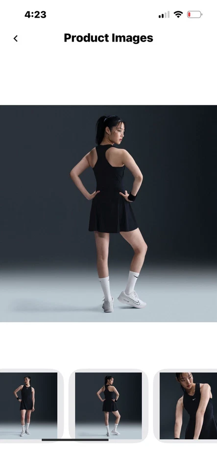 Nuevo con etiquetas Vestido Tenis Nike Drifit DryVictory Para Mujer Talla M Foto 2 de 4