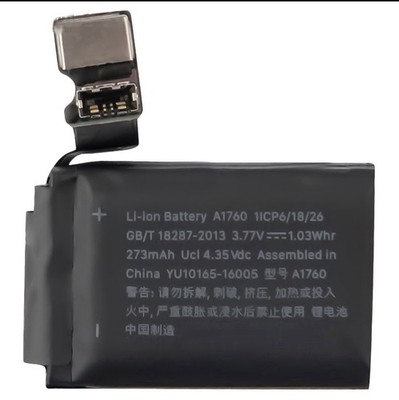 Für Apple Watch Series S2/38mm A1760 iWatch Interner Ersatz Akku UK