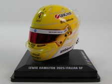 Looksmart Ferrari F1 Helmet 44 Lewis Hamilton Italian GP 2025 1:43 LSHEL021