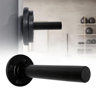 Wall Mount Weight Plate Holder Weight Stand Space Saving Exercise Attachment