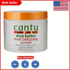 Moisturizing Styling Pomade with Shea Butter - Perfect for Curly Hair, 4oz