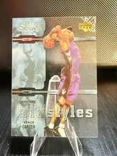2000-01 Upper Deck Slam Air Styles Vince Carter AS2 Toronto Raptors Dunk Comp