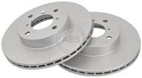 2X A.B.S. Bremsscheibe 16626 FüR Baleno Suzuki Liana ER EG 413 Ddis 414D 4WD GTX