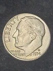 1974 D Roosevelt Dime Circulated