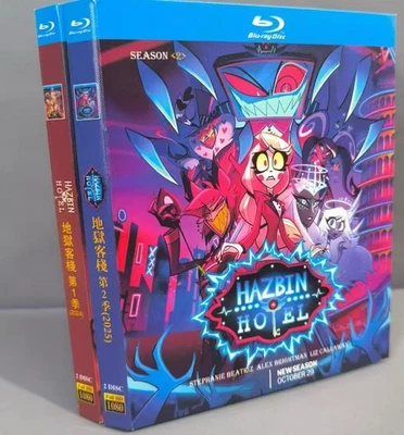 Hazbin Hotel Season (1-2) 4-BD All Region New Box Set
