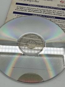 Compton's Interactive Encyclopedia Sega CD Complete with manual Sleeved