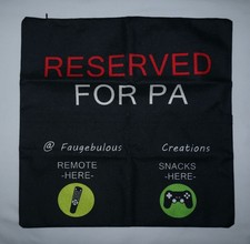 Gamer Gifts for PA, Pocket Design 2 Gaming Throw Pillow Covers 17.5 in X 17.7 5i