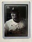 2025 Topps Black And White -  Shohei Ohtani Prized Portrait SP Card #PP1