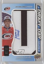 2017 SP Game Used Draft Day Marks Rookies Updates 35/35 Haydn Fleury Auto 01jj