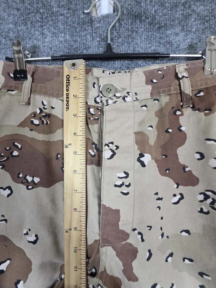 Pantalones Rothco Para Hombres Pequeños Regular Desierto Camuflados BDU Tácticos Carga Militar Foto 3 de 4