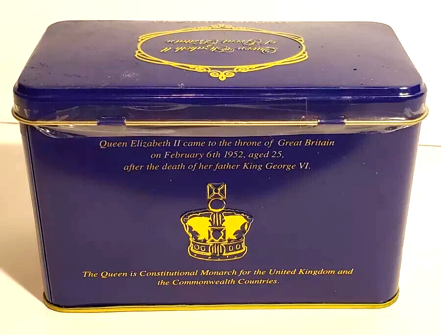 English Breakfast Tea in Tin Commem. QUEEN ELIZABETH II 40 bags