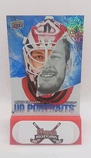 Linus Ullmark 2025-26 Upper Deck Series 1 UD Portraits Speckle #P23