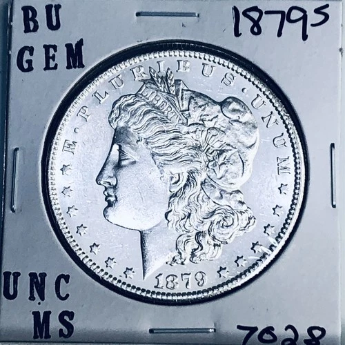 1879 S BU GEM MORGAN SILVER DOLLAR UNC MS+++ U.S. MINT RARE COIN 7028
