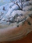 Vintage G Louise Russell Signature Summer Sun Baroque Stoneware Plate Japan — photo 4