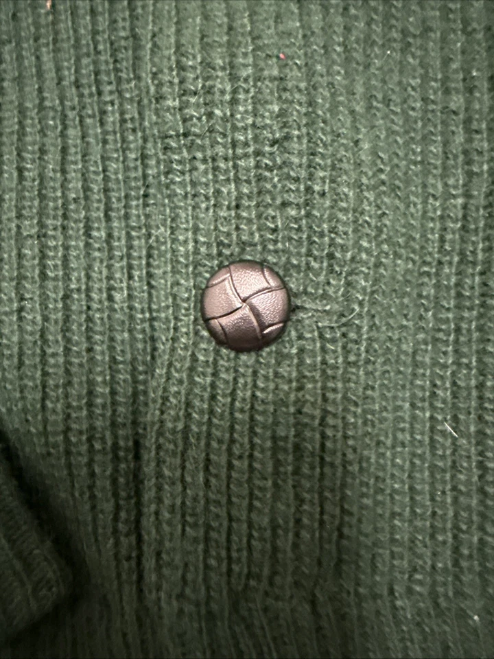 Vintage Citation Club By Puritan Wool 50s / 60s Sweater Size S Green/Black - Image 4 of 4