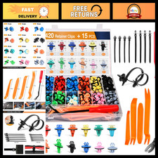 420pcs Fender Moulding Clips Assortment Kit For Auto Body Repair Replacement