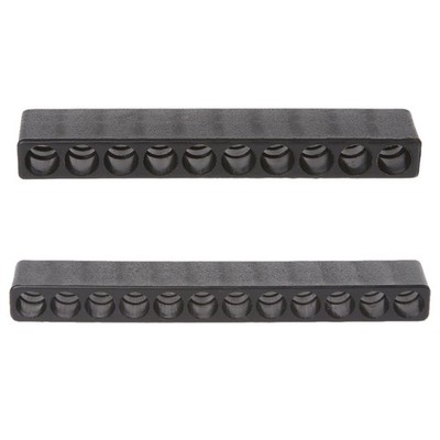 12 Holes Hex Bit Organizers Screwdriver Bit Holder Plastic for Saving Space