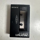 Sony Walkman WM-7 Black Auto Reverse Portable Stereo Cassette Player - For Parts