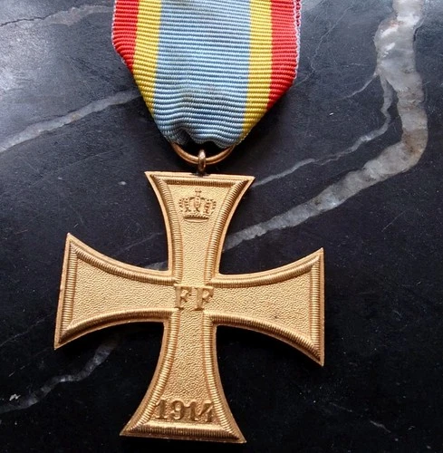 WW1 German Mecklenburg Schwerin Military Merit Cross 2nd Class, Original