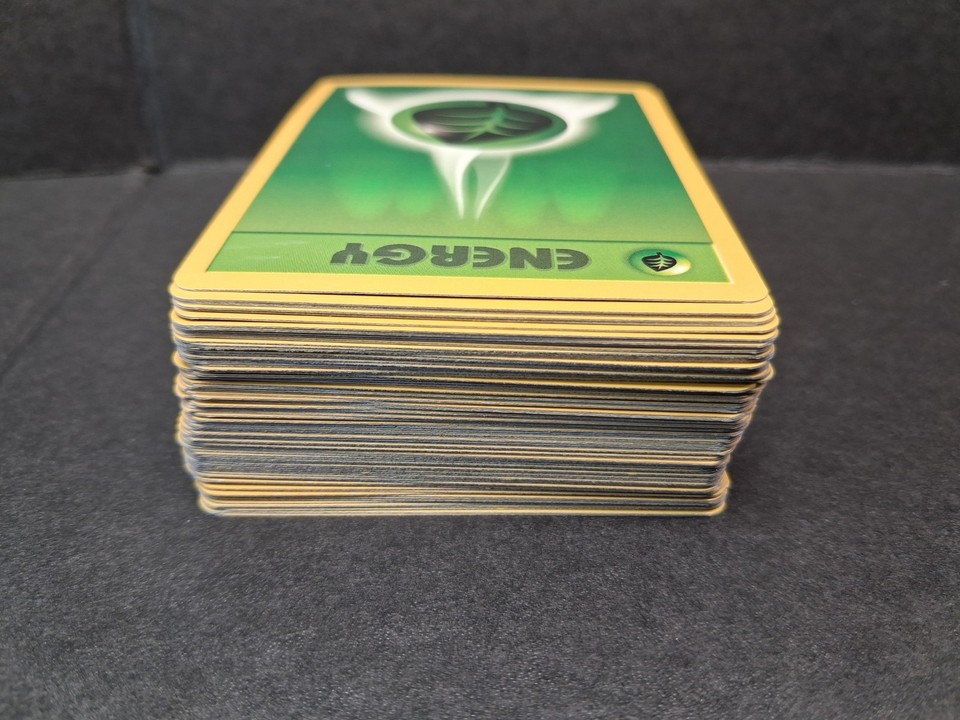83 Pokemon Base Set Energy Lot WOTC Vintage 1999 Excellent Condition ...