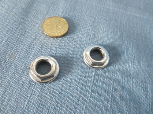 BLAUPUNKT OLDTIMER-RADIO-CHROM-ACHSENSCHRAUBEN für PORSCHE MERCEDES VW FRANKFURT