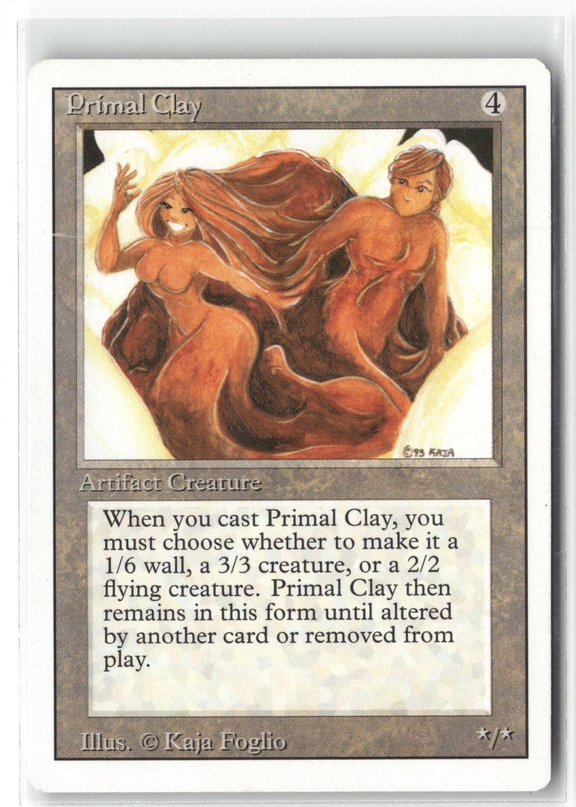 Primal Clay Revised Edition Magic: The Gathering Rare Lightly Played