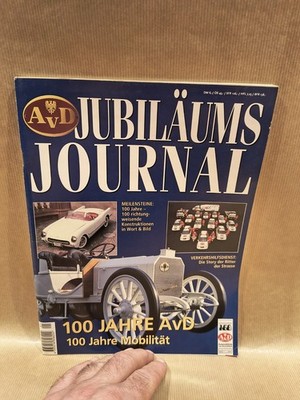 Jubiläums Journal AvD 100 Jahre Automobilclub Von Deutschland 1999