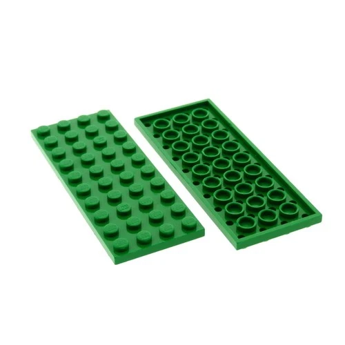 2x Lego Building Plate 4x10 Green Basic Base Plate Star Wars 79002 7636 4141691 3030