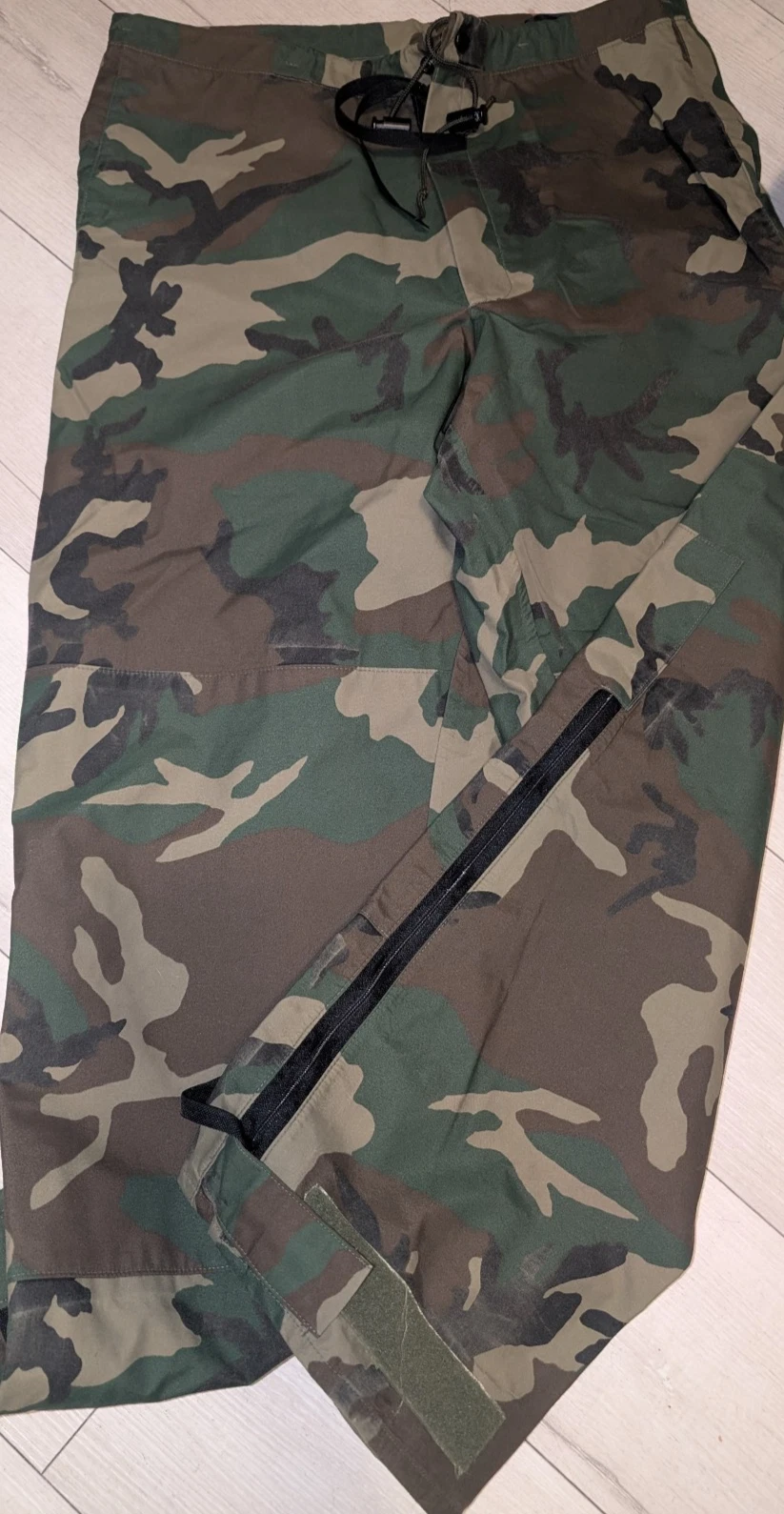 US Military Pants Trousers Cold Weather Woodland Camouflage Medium Long USGI