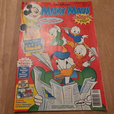 Micky Maus Heft Nr. 39 1995 ohne Beilage 