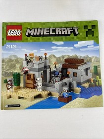 Lego Instruction Manuals Books ONLY Lot Of 8 Minecraft 21121 21159 21158 21151