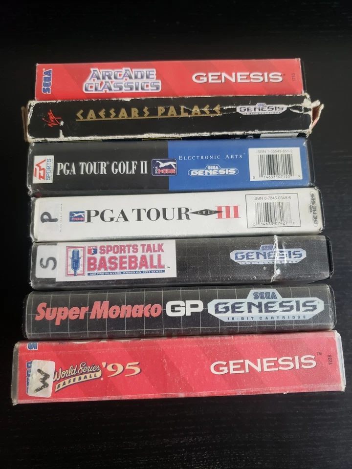 LOT of 7 (SEGA Genesis) Games - Some CIB - CLEANED/AUTHENTIC Read Description - Image 3 of 4
