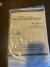 IRONING BOARD COVER TO FIT A BIG BOARD 22" X 58-60" GOLDEN HANDS IND 100% COTTON