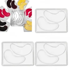12Pcs DIY Under Eye Patches Molds Safe Healthy Natural Reusable Transparent Eye