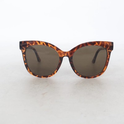 Gina Tricot, Sonnenbrille, Cat Eye, Braun/Mehrfarbig, Damen #0kP