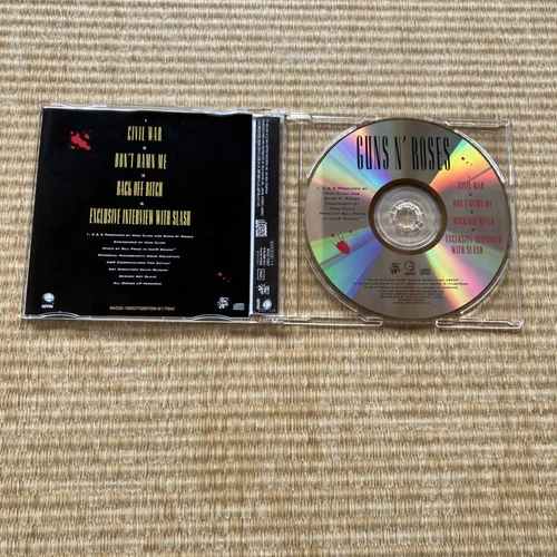 Guns N' Roses/ Civil War Cd Single With Domestic Band - Picture 5 of 11