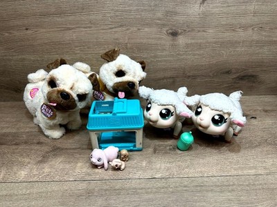 X4 Zuru Little Live Pets Mein Haustier Lamm & Mohn die Beute Shakin  Mops Spielzeug für Kinder