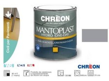 Smalto per pavimenti Mantoplast Hydro One Day Satinato 750ml Grigio Granito