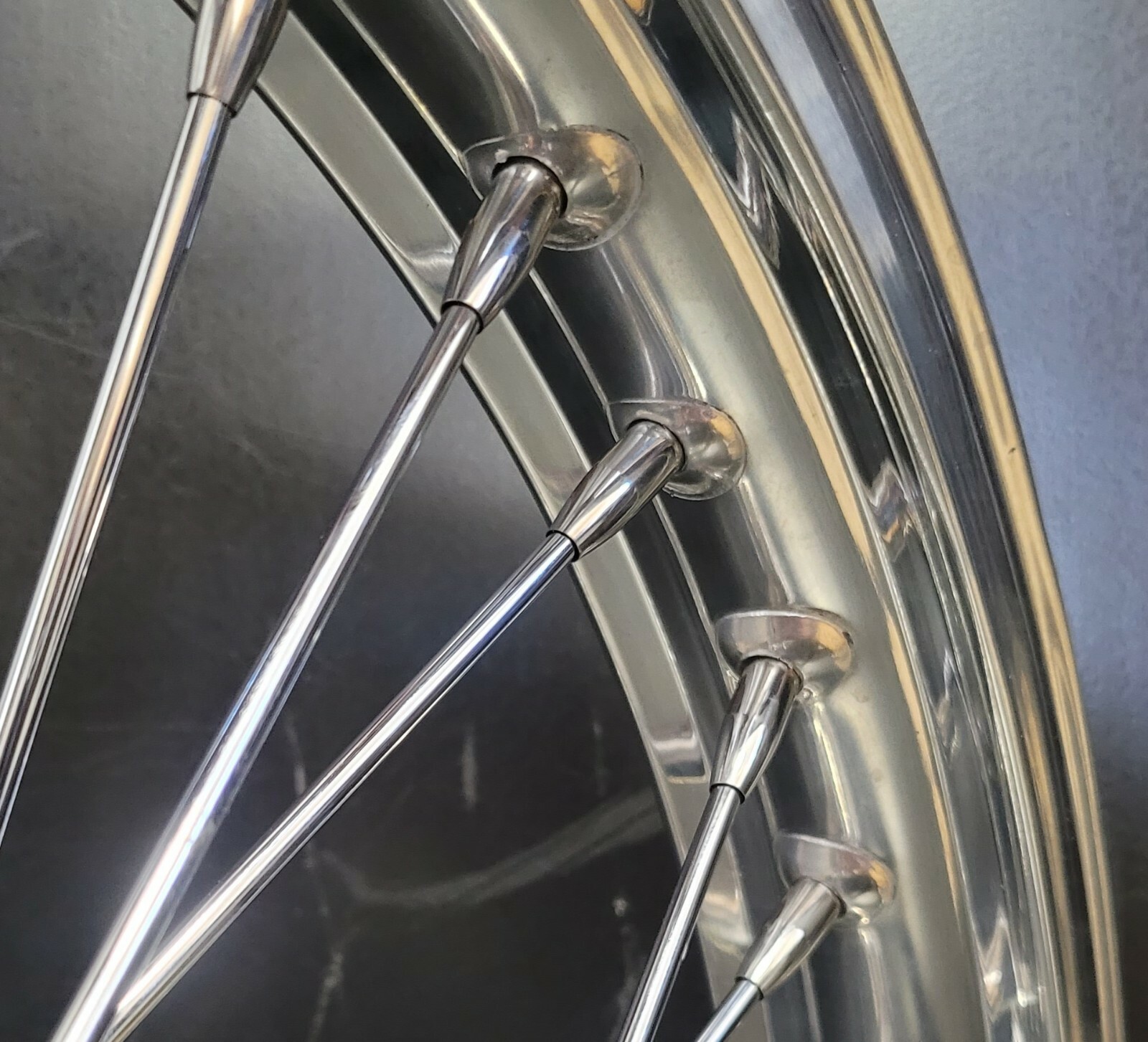 40x Nipples for Wheels Harley Davidson Stainless Steel