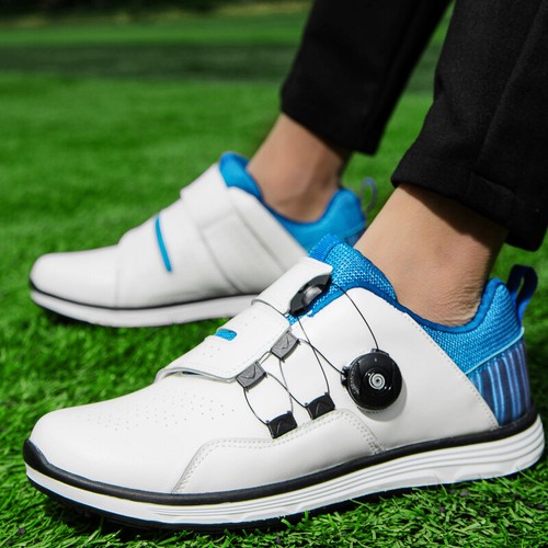 Professional Golf Shoes Mens Golfing Sport Breathable Trainers Shoes Sneakers - Picture 11 of 16