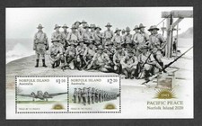 NORFOLK ISLAND PACIFIC PEACE 2020 MNH MILITARY